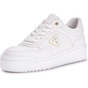 GUESS MIRAM Women's Sneaker - White - 140 - 8 GUESS MIRAM Women's Sneaker - White - 140 - 8