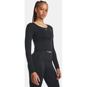 Under Armour Dames Lange Mouw Top - Zwart / Wit Under Armour Dames Lange Mouw Top - Zwart / Wit