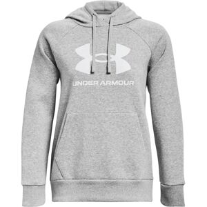 Under Armour Rival Fleece Hoodie - Women's Light Heather Gray Under Armour Rival Fleece Hoodie - Women's Light Heather Gray