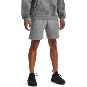 Under Armour Herre Rival bomulls fleece-shorts - Grå Under Armour Herre Rival bomulls fleece-shorts - Grå