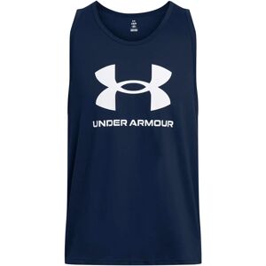 Under Armour Navy Tank Top - Sport Shirt - Cotton - Multisport - Sleeveless Under Armour Navy Tank Top - Sport Shirt - Cotton - Multisport - Sleeveless