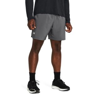 Under Armour Mens Launch 7in Shorts - Grey - Shorts Under Armour Mens Launch 7in Shorts - Grey - Shorts
