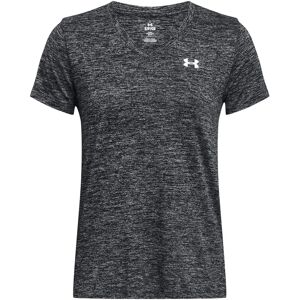 Under Armour Tech Twist V-Neck Short Sleeve Black / White - T-shirt Under Armour Tech Twist V-Neck Short Sleeve Black / White - T-shirt