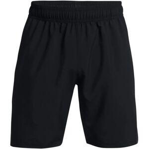 Under Armour Mens Woven Wordmark Shorts - Black/White Sports Shorts Under Armour Mens Woven Wordmark Shorts - Black/White Sports Shorts