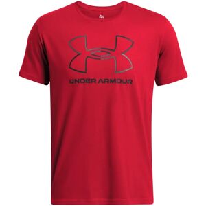Under Armour Men's Red Short Sleeve T-Shirt - T-Shirt Under Armour Men's Red Short Sleeve T-Shirt - T-Shirt