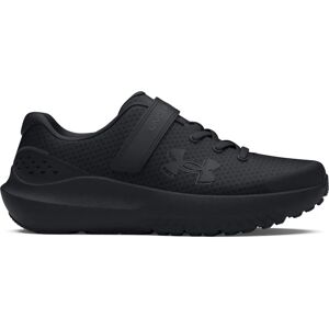 Under Armour Juniors Surge 4 All Black Trainers - Kids Under Armour Juniors Surge 4 All Black Trainers - Kids