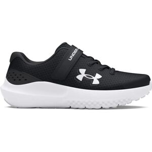 Under Armour Boys Surge 4 Trainers - Black/White - Size 10 - Shoe Under Armour Boys Surge 4 Trainers - Black/White - Size 10 - Shoe