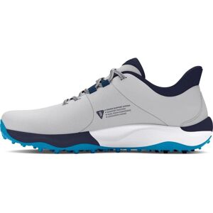 Boty na golf Under Armour Drive Pro Šedá / Capri / Midnight Navy - Golf Shoes Boty na golf Under Armour Drive Pro Šedá / Capri / Midnight Navy - Golf Shoes