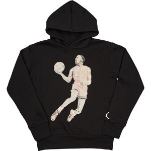 Jordan Black Cotton Fleece Unisex Sweatshirt - Sweatshirt Jordan Black Cotton Fleece Unisex Sweatshirt - Sweatshirt