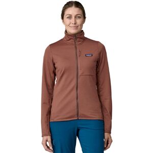 Patagonia - W'S R1 THERMAL JKT - Grå-Blå - Fleecejakke Patagonia - W'S R1 THERMAL JKT - Grå-Blå - Fleecejakke