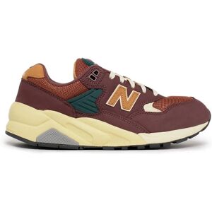 New Balance Mens 580v2 Burgundy Mesh Trainers - Shoe New Balance Mens 580v2 Burgundy Mesh Trainers - Shoe