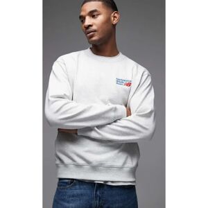 New Balance Ash Heather XL Pullover - Freizeitbekleidung New Balance Ash Heather XL Pullover - Freizeitbekleidung