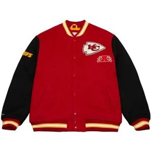 Mitchell & Ness - M&N Legacy Varsity Wool Jacket - Rot Mitchell & Ness - M&N Legacy Varsity Wool Jacket - Rot