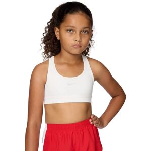 Nike Dri-FIT Swoosh Sport-BH för Flickor - Lätt, Vit Nike Dri-FIT Swoosh Sport-BH för Flickor - Lätt, Vit