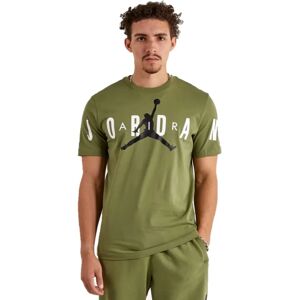Nike Air Jordan Olijf S T-Shirt - Casual Sporttop Nike Air Jordan Olijf S T-Shirt - Casual Sporttop