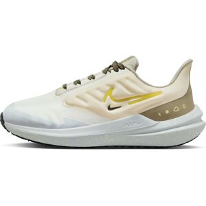 Nike Air Winflo 9 Shield Womens Beige Running Shoes - Cold Weather Nike Air Winflo 9 Shield Womens Beige Running Shoes - Cold Weather