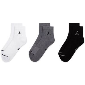Jordan DX9655-911 Multi-Color Ankle Socks - Unisex - 3-Pack - XL Jordan DX9655-911 Multi-Color Ankle Socks - Unisex - 3-Pack - XL