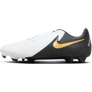 Nike Phantom GX II Academy Firm Ground Football Boots - White/Black/Gold - 10.5 Nike Phantom GX II Academy Firm Ground Football Boots - White/Black/Gold - 10.5