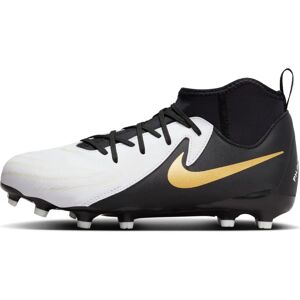 Nike Phantom Luna II Academy Junior - Bottines de football terrain dur - Blanc/Noir/Or - Publicité Nike Phantom Luna II Academy Junior - Bottines de football terrain dur - Blanc/Noir/Or - Publicité