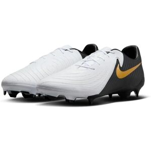 Bottes de football Nike Phantom GX II Academy blanc/noir/or - Publicité Bottes de football Nike Phantom GX II Academy blanc/noir/or - Publicité