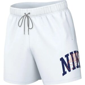 Nike White/Orange Shorts - Relaxed Fit - Shorts Nike White/Orange Shorts - Relaxed Fit - Shorts