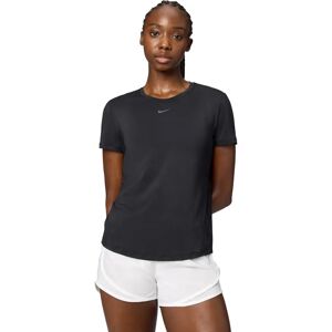 Nike Naisten Musta Dri-FIT Short-Sleeve Top - Treeni & Vapaa-aika Nike Naisten Musta Dri-FIT Short-Sleeve Top - Treeni & Vapaa-aika