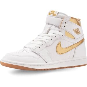 Nike Jordan 1 Retro High Og Metallic Gold - Biały, Złoty, Wysokie Buty Nike Jordan 1 Retro High Og Metallic Gold - Biały, Złoty, Wysokie Buty