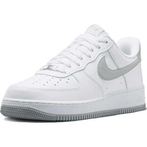 Nike Air Force 1 '07 Chaussures Blanc/Gris Foncé-White - Publicité Nike Air Force 1 '07 Chaussures Blanc/Gris Foncé-White - Publicité