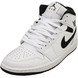 Nike Air Jordan 1 Mid Hvid/Sort Sneakers - Sneakers Nike Air Jordan 1 Mid Hvid/Sort Sneakers - Sneakers
