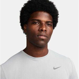 Nike Dri-FIT Miler Running Top - Grey - Men Nike Dri-FIT Miler Running Top - Grey - Men