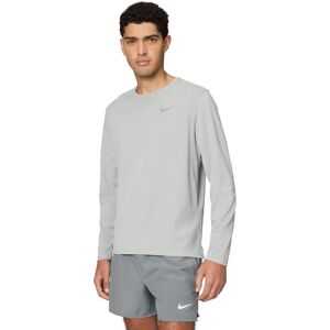 Nike Miler Men’s Dri-FIT UV Long Sleeve Running Top - Grey Fog - XL Nike Miler Men’s Dri-FIT UV Long Sleeve Running Top - Grey Fog - XL