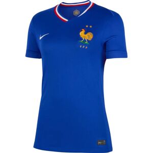 Nike France Home Shirt 2024 Womens - Blue - Short Sleeve - Football Jersey Nike France Home Shirt 2024 Womens - Blue - Short Sleeve - Football Jersey