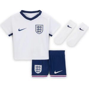 Nike England Home Babykit 2024 - Unisex - White/Blue - 3-6 Months Nike England Home Babykit 2024 - Unisex - White/Blue - 3-6 Months