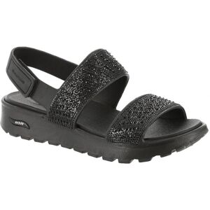 Skechers Foamies Arch Fit Footsteps with Rhinestone Black - Footwear Skechers Foamies Arch Fit Footsteps with Rhinestone Black - Footwear