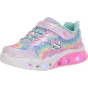 Skechers Rosa/Blå Groovy Swirl Sneakers - Casual Sportskøyter Skechers Rosa/Blå Groovy Swirl Sneakers - Casual Sportskøyter