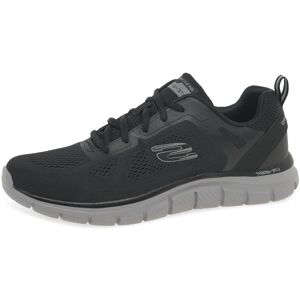Skechers Men's Broader Black Charcoal Trainers - Shoe Type Skechers Men's Broader Black Charcoal Trainers - Shoe Type
