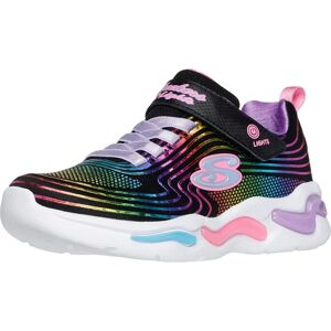 Skechers Wavy Beams Girls Sport Black/Multi - Sneakers Skechers Wavy Beams Girls Sport Black/Multi - Sneakers
