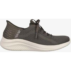 Baskets Skechers Ultra Flex 3.0 Slip-Ins gris blanc - Publicité Baskets Skechers Ultra Flex 3.0 Slip-Ins gris blanc - Publicité
