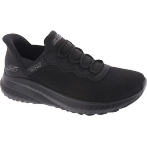 Skechers Femei BOBS Sport Squad Chaos - Negru - Potrivire Largă Slip-in Pantofi Skechers Femei BOBS Sport Squad Chaos - Negru - Potrivire Largă Slip-in Pantofi
