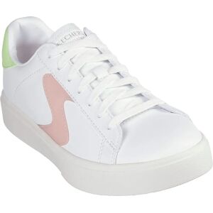 Skechers Wit/Pink/Lime Eden LX Top Grade Sneakers - Voor Dames Het Hele Jaar Skechers Wit/Pink/Lime Eden LX Top Grade Sneakers - Voor Dames Het Hele Jaar