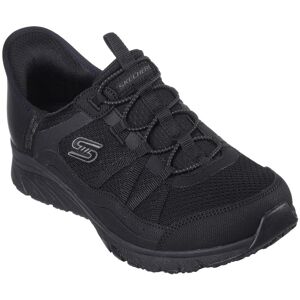 Baskets Skechers Noires à Enfiler - Sport Décontracté pour Femmes - Publicité Baskets Skechers Noires à Enfiler - Sport Décontracté pour Femmes - Publicité