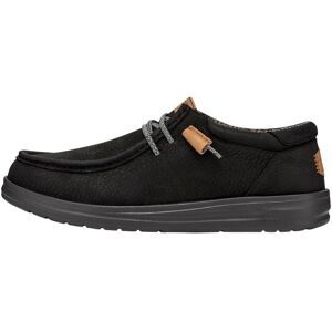 Hey Dude - Wally Grip Craft Leather - noir - 45 EU - Shoes - Publicité Hey Dude - Wally Grip Craft Leather - noir - 45 EU - Shoes - Publicité