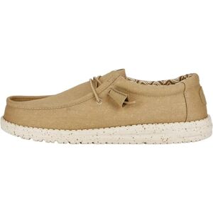 HeyDude Wally Canvas Sneakers Brown - Casual Shoes HeyDude Wally Canvas Sneakers Brown - Casual Shoes