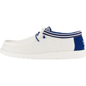 Hey Dude Wally Letterman Baskets Blanc en Coton - Sneakers - Publicité Hey Dude Wally Letterman Baskets Blanc en Coton - Sneakers - Publicité