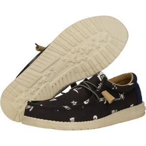 Hey Dude Wally Stars Skulls Schoenen - Schoenen Hey Dude Wally Stars Skulls Schoenen - Schoenen