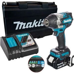 Makita Dtw700rt 18v Lxt Brushless Impact Wrench - Impact Wrench, 4-Stage, 700Nm, 5Ah Battery Makita Dtw700rt 18v Lxt Brushless Impact Wrench - Impact Wrench, 4-Stage, 700Nm, 5Ah Battery