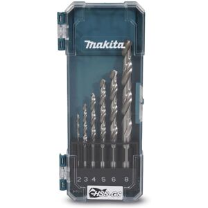 Makita D-78346 Kompaktes Metallbohrerset - 6 Stück Makita D-78346 Kompaktes Metallbohrerset - 6 Stück