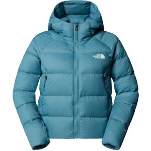 The North Face Hyalite Down Hooded Jacket - Algae Blue - Lightweight Insulated Coat The North Face Hyalite Down Hooded Jacket - Algae Blue - Lightweight Insulated Coat