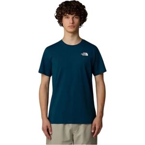 North Face Gr. S Midnight Petrol Men T-Shirt - Sporty, Soft Jersey North Face Gr. S Midnight Petrol Men T-Shirt - Sporty, Soft Jersey