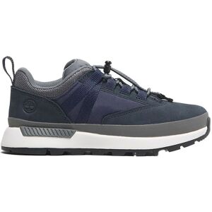 Timberland Kids Navy Leather Low Sneakers - Kids Shoes Timberland Kids Navy Leather Low Sneakers - Kids Shoes